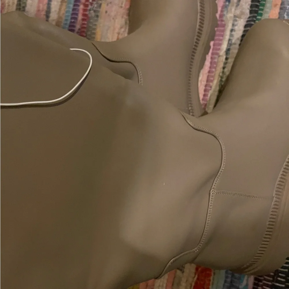 H&M Tan Knee-High lug Boots Brand New with Tags